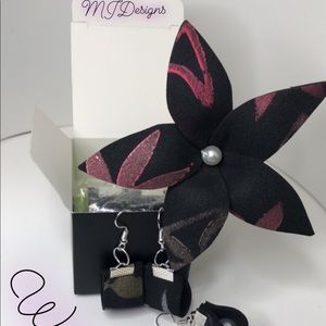 A flower for her everyday outings.